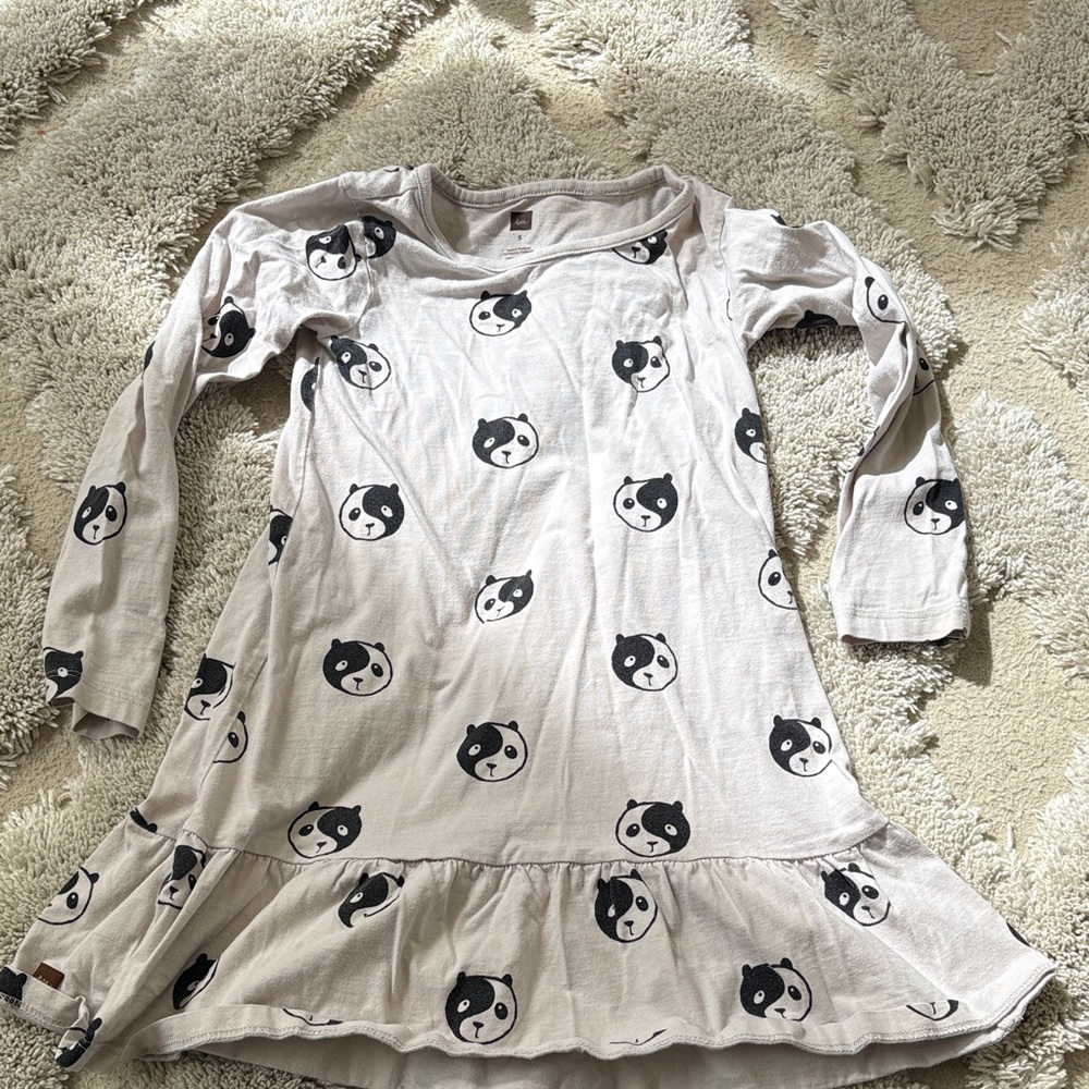 TEA collection (Brand) - size 5 Cute Panda Print Dress